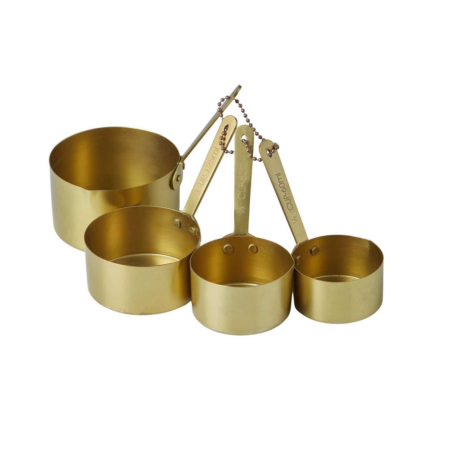 Brass Measuring Cups