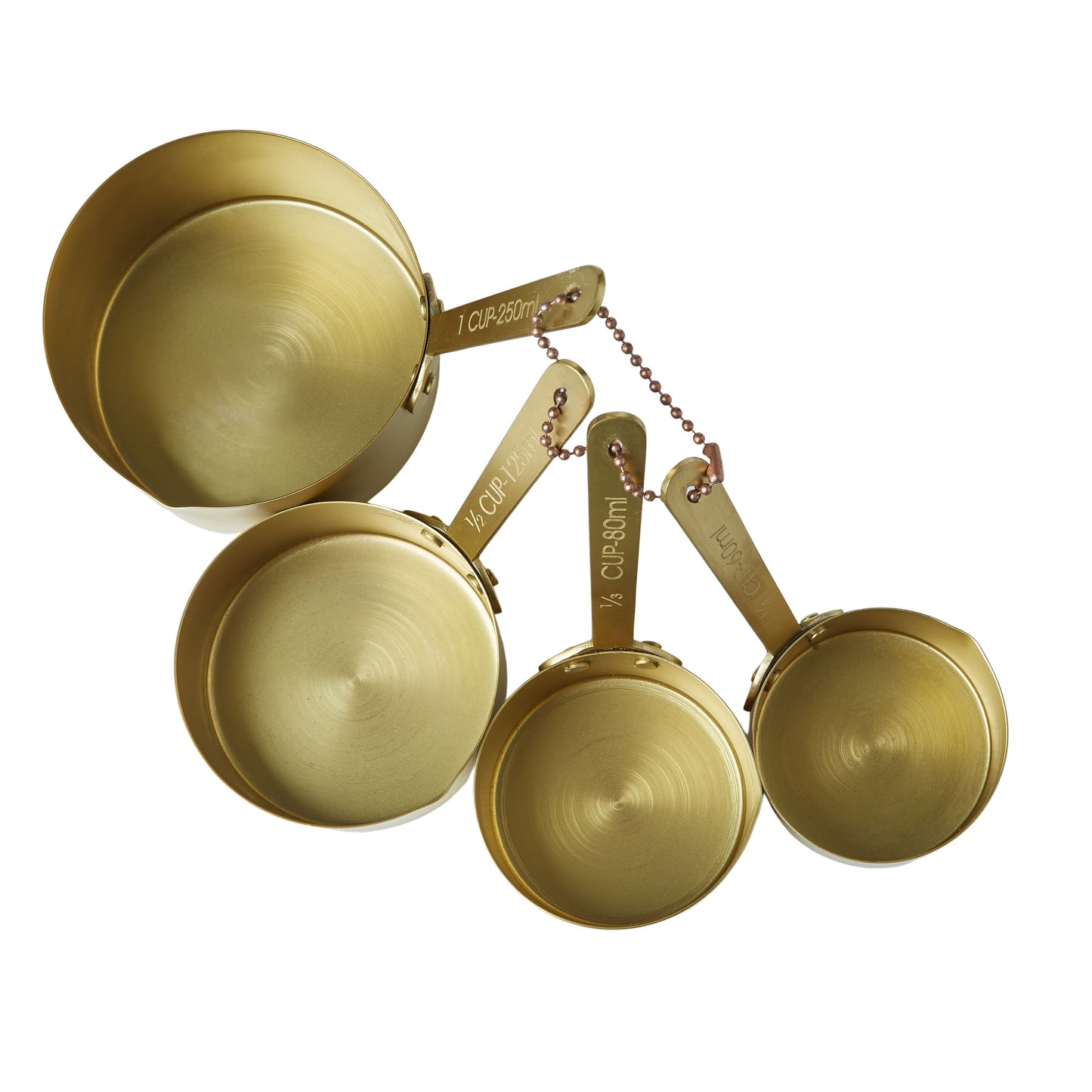 Brass Measuring Cups