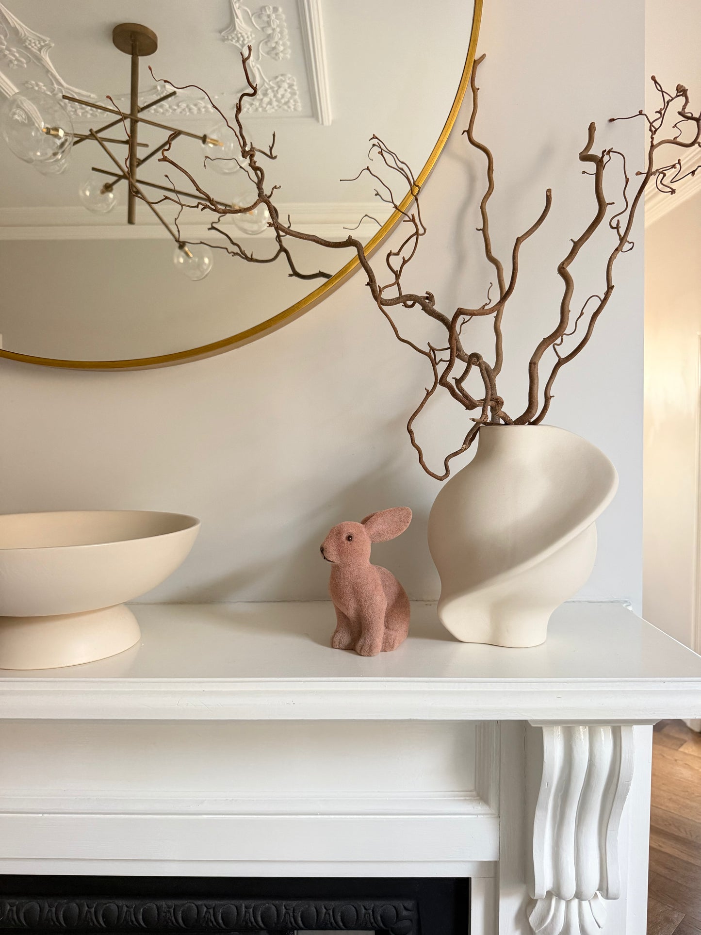 Flocked Rabbit