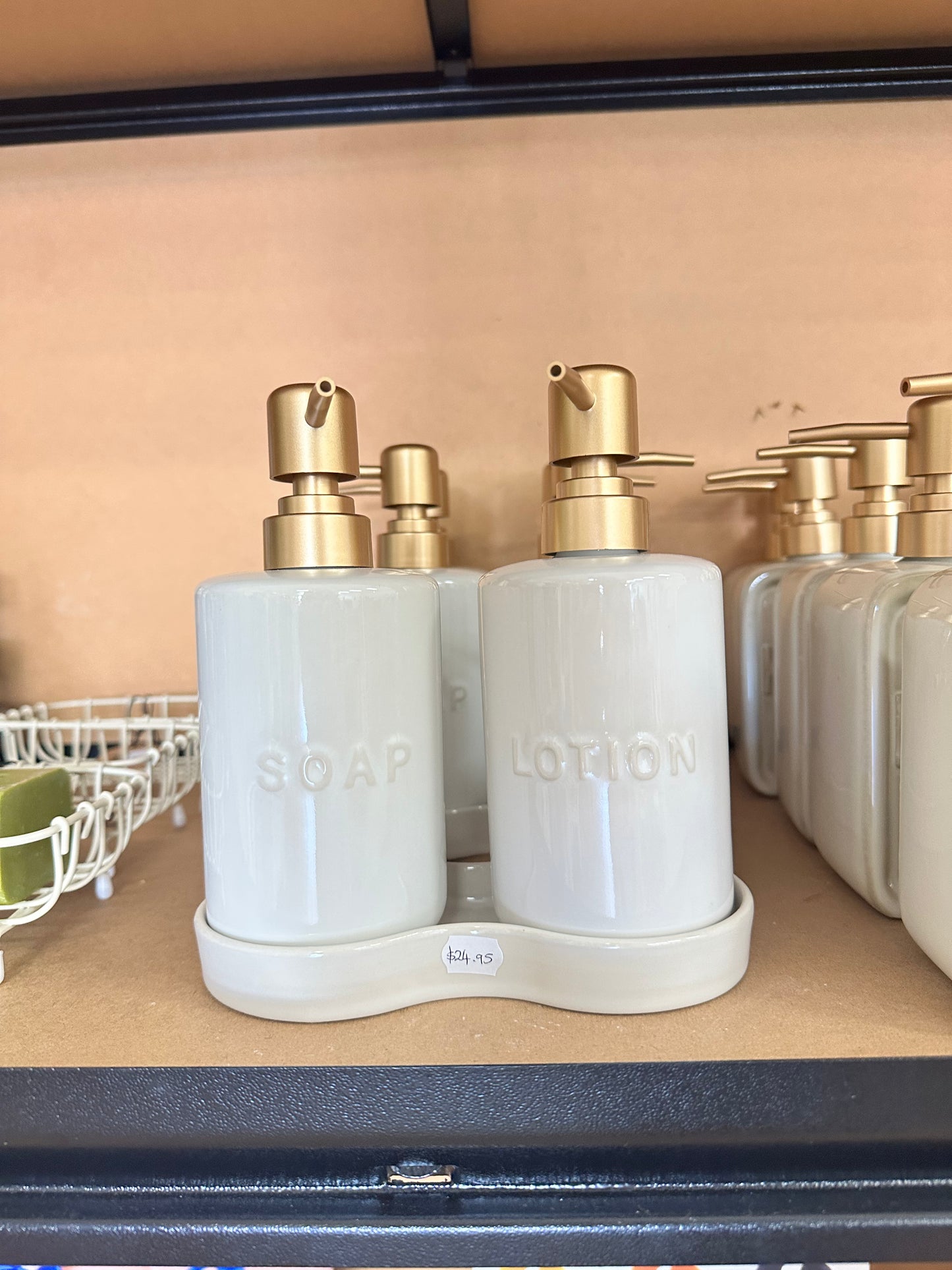 Smythe Soap Dispenser Set