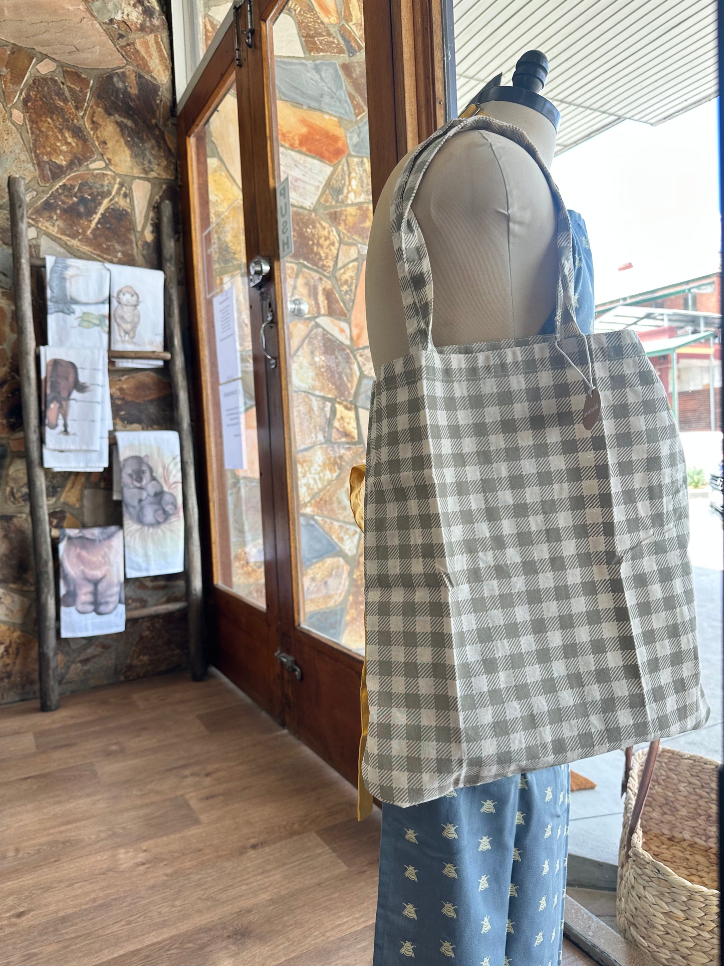 Piper Folding Market Tote Bag
