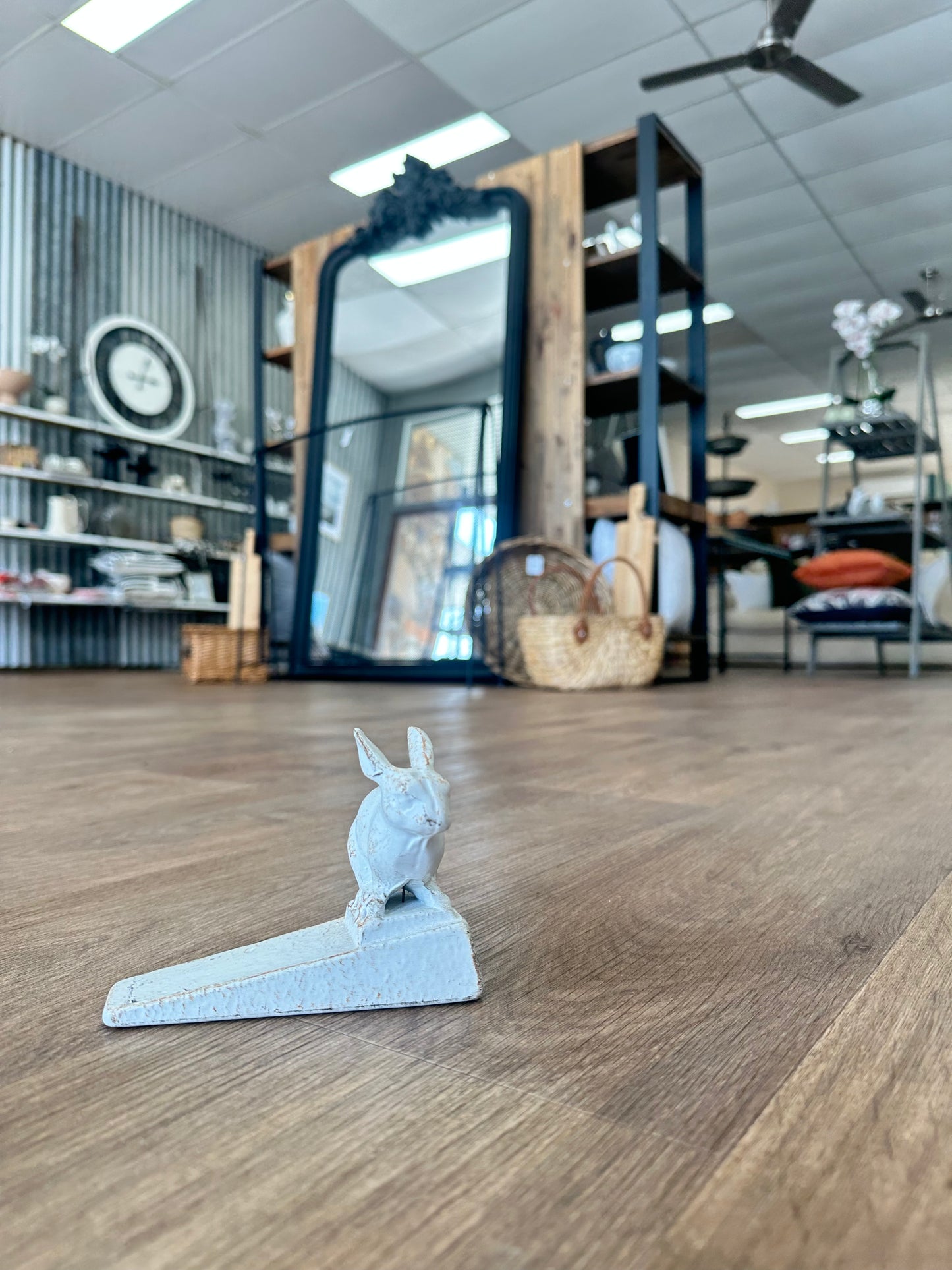 White Rabbit Doorstop