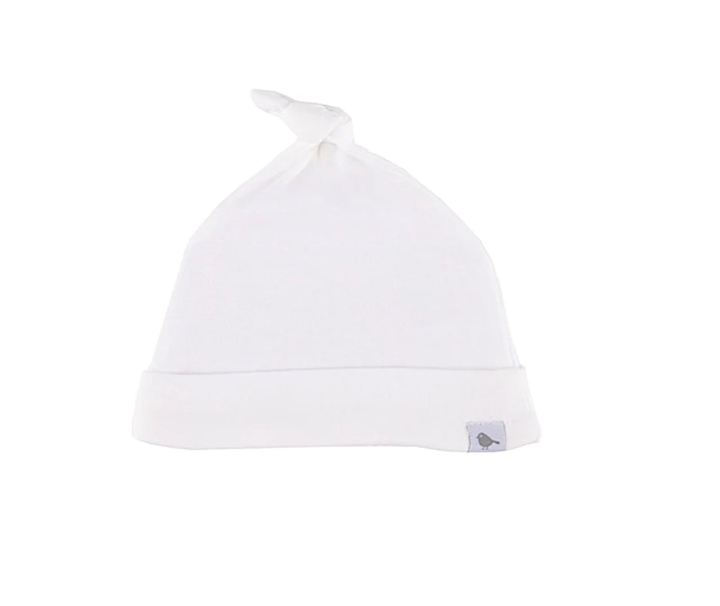 White Knotted Hat