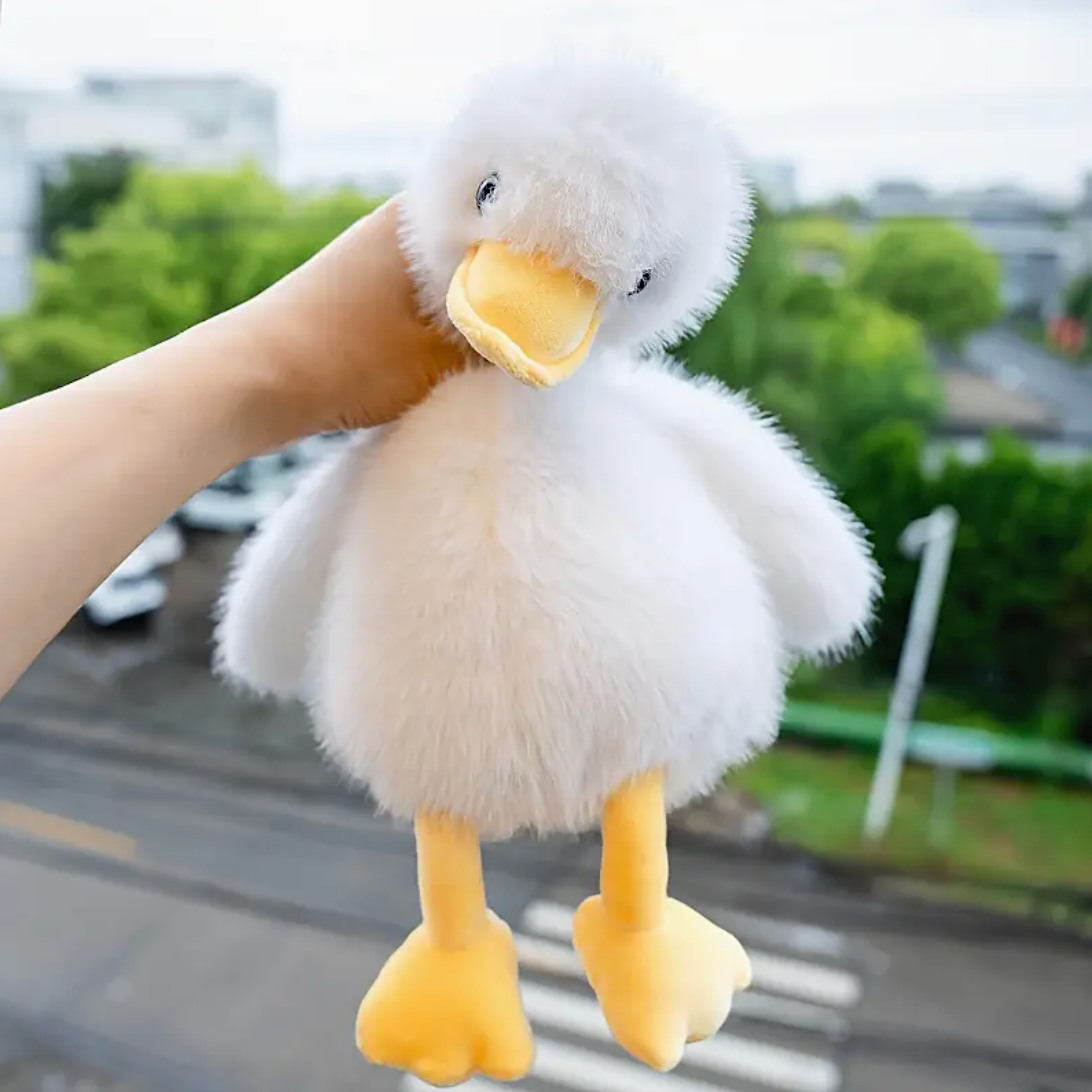 White Fluffy Ducky