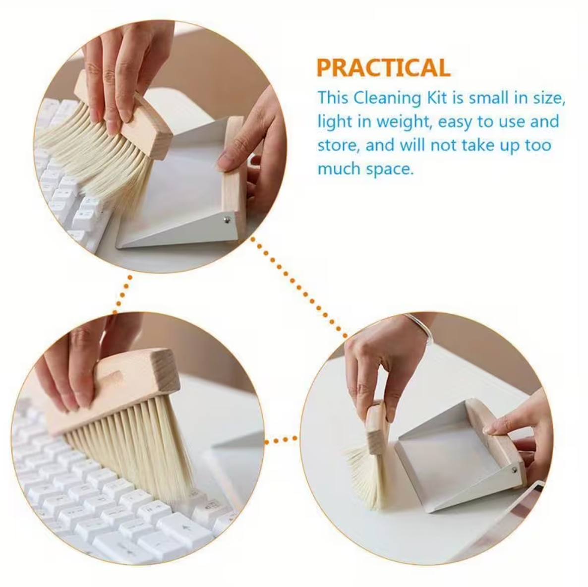 Compact Dustpan & Brush Set