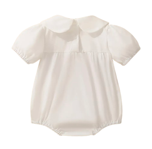 White Duck Smocked Romper
