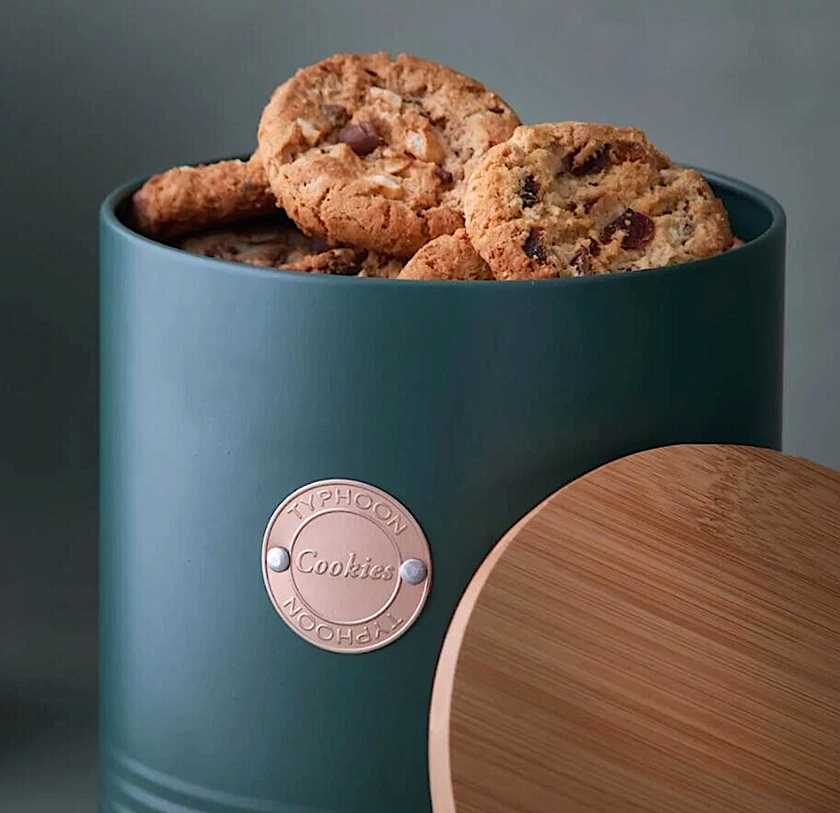 Olive Typhoon Living Cookie Canister