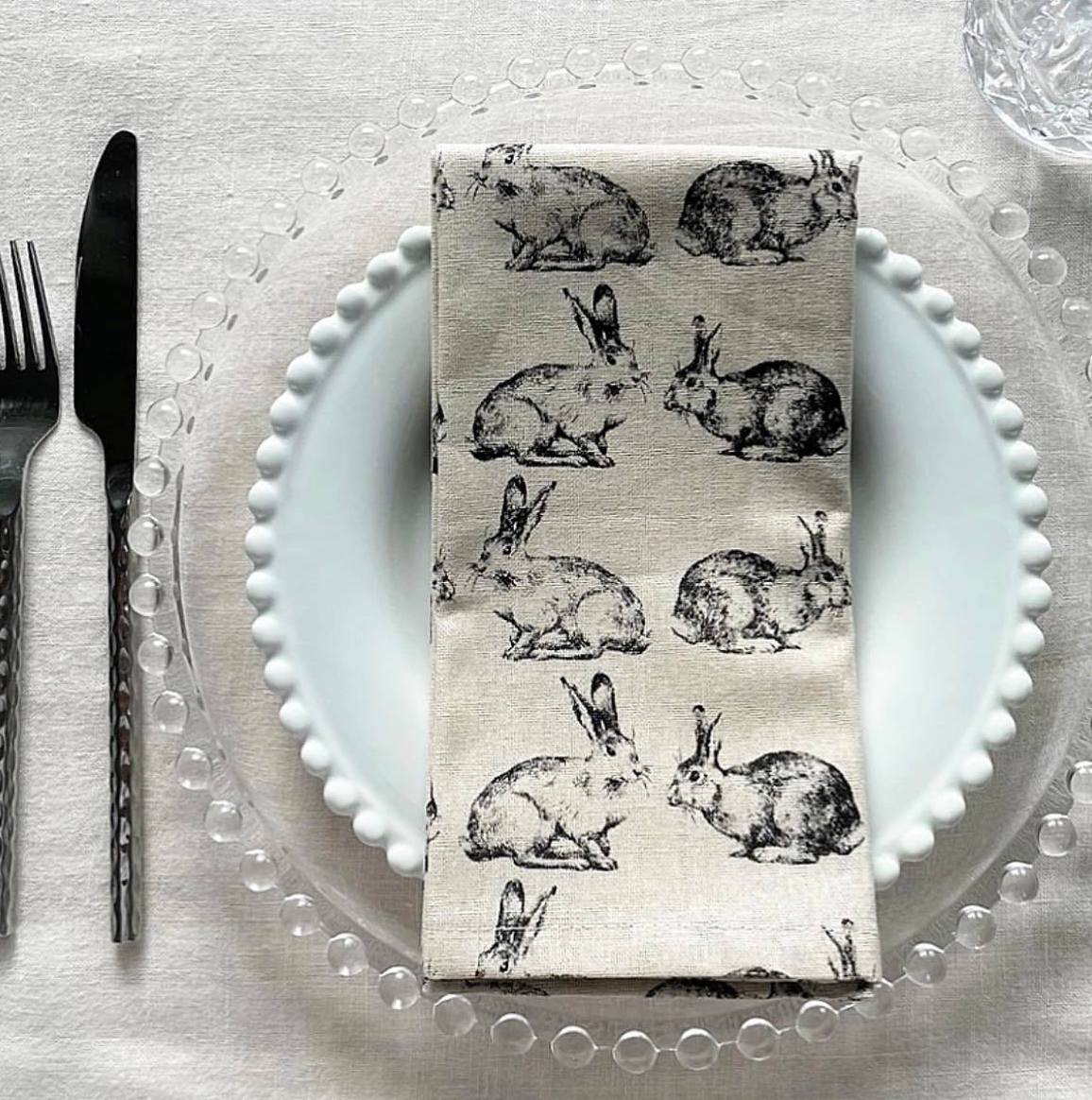 Hare Cotton Napkins