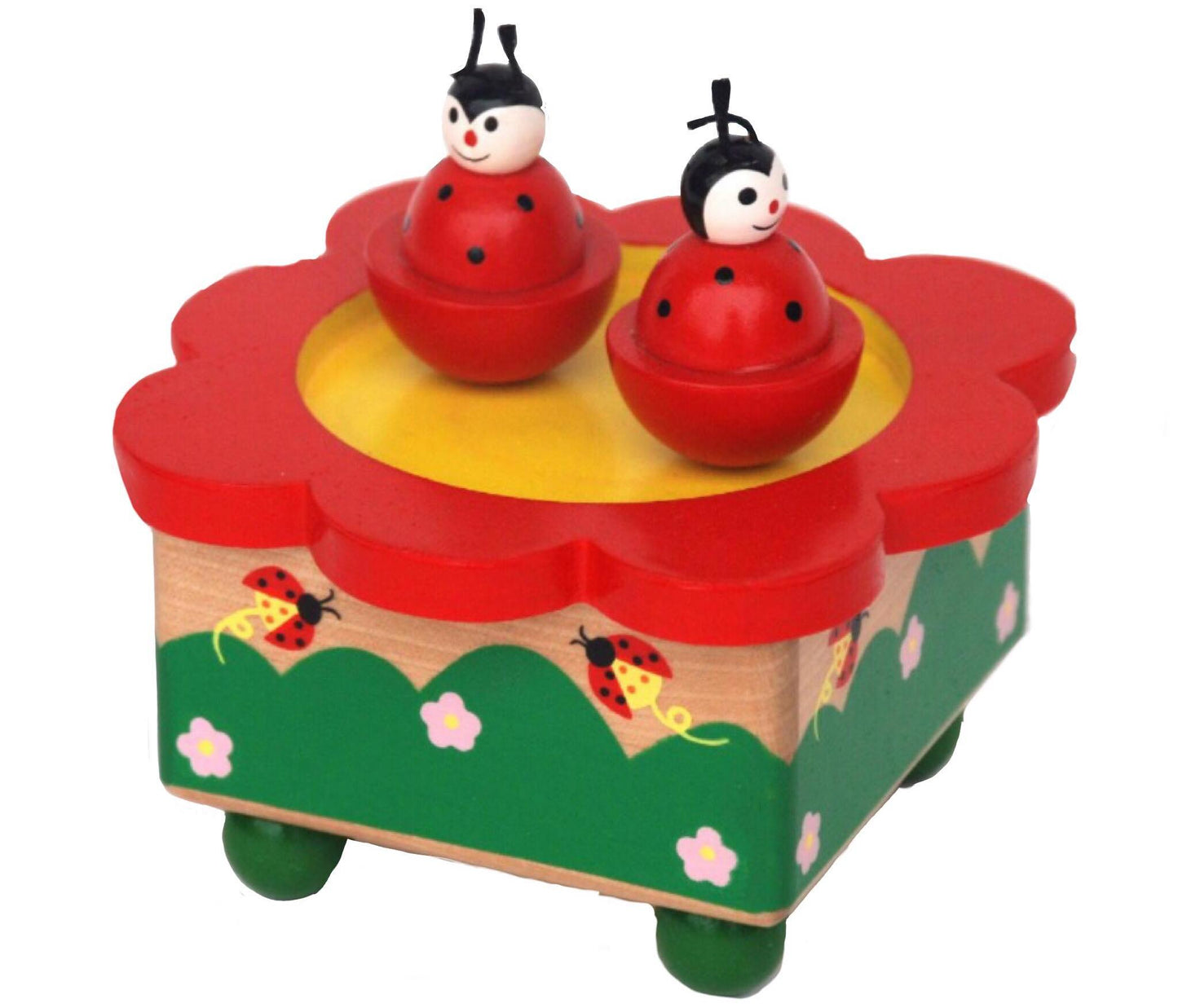 Wooden Lady Bird Music Toy