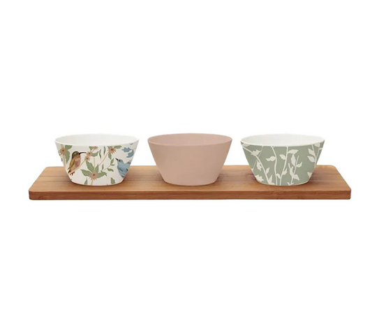 Colette Bowls On Tray