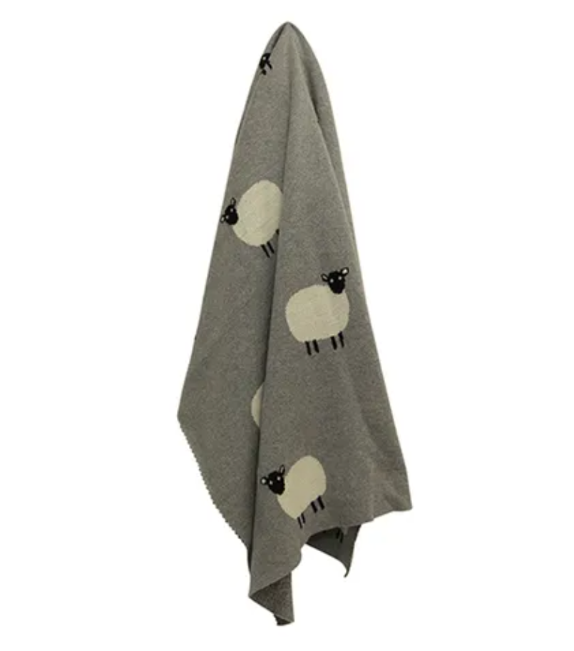 Petite Baby Sheep Blanket