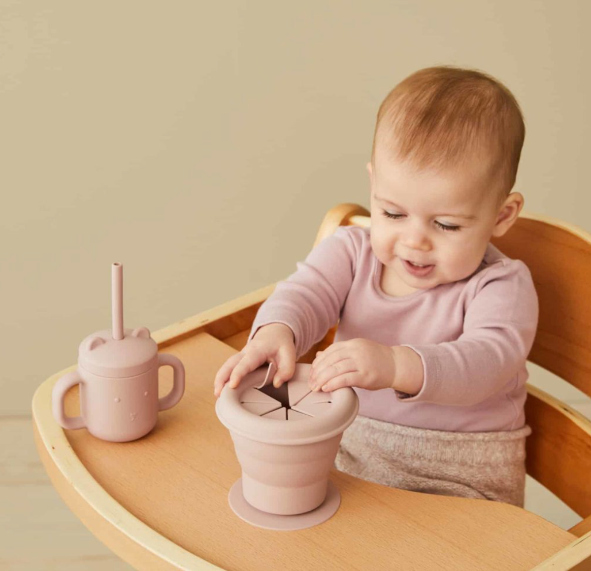 Musk Silicone Collapsible Snack Cup