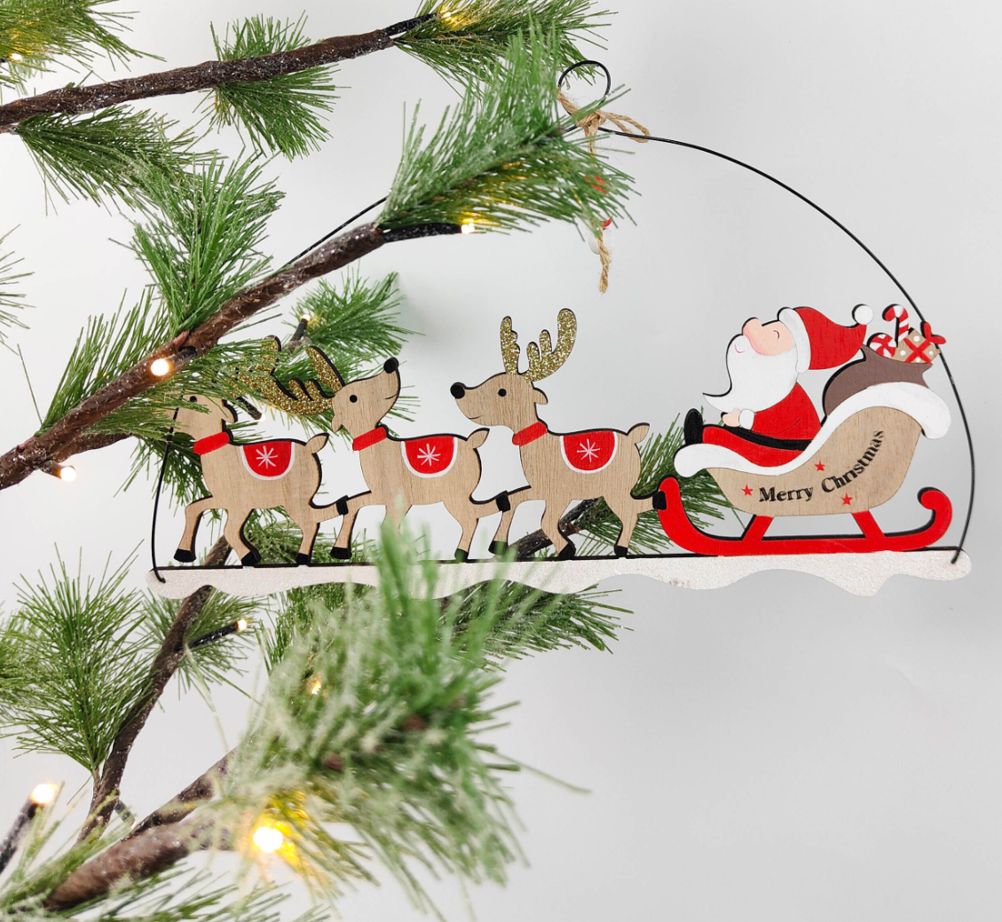 Sleigh Hanging Decoration