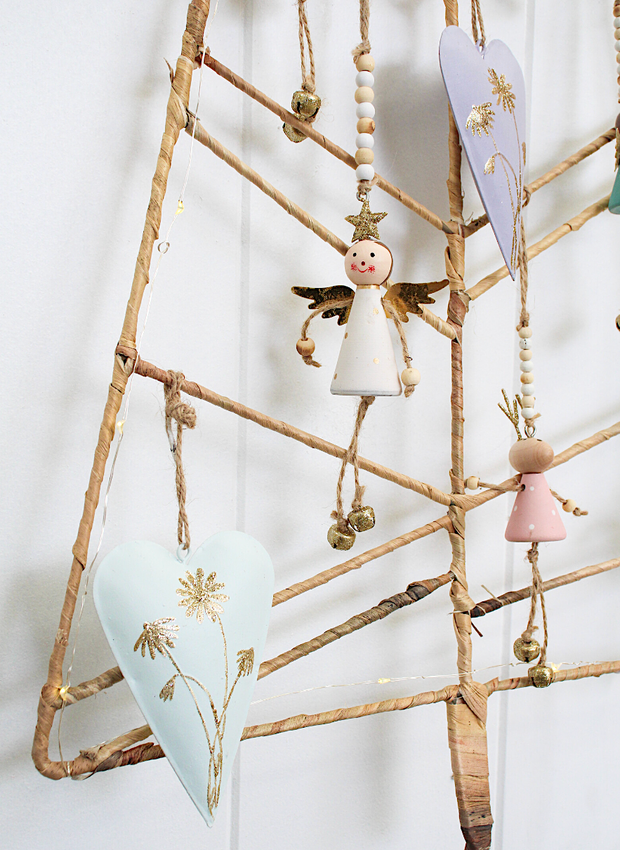 Hanging Pink Reindeer