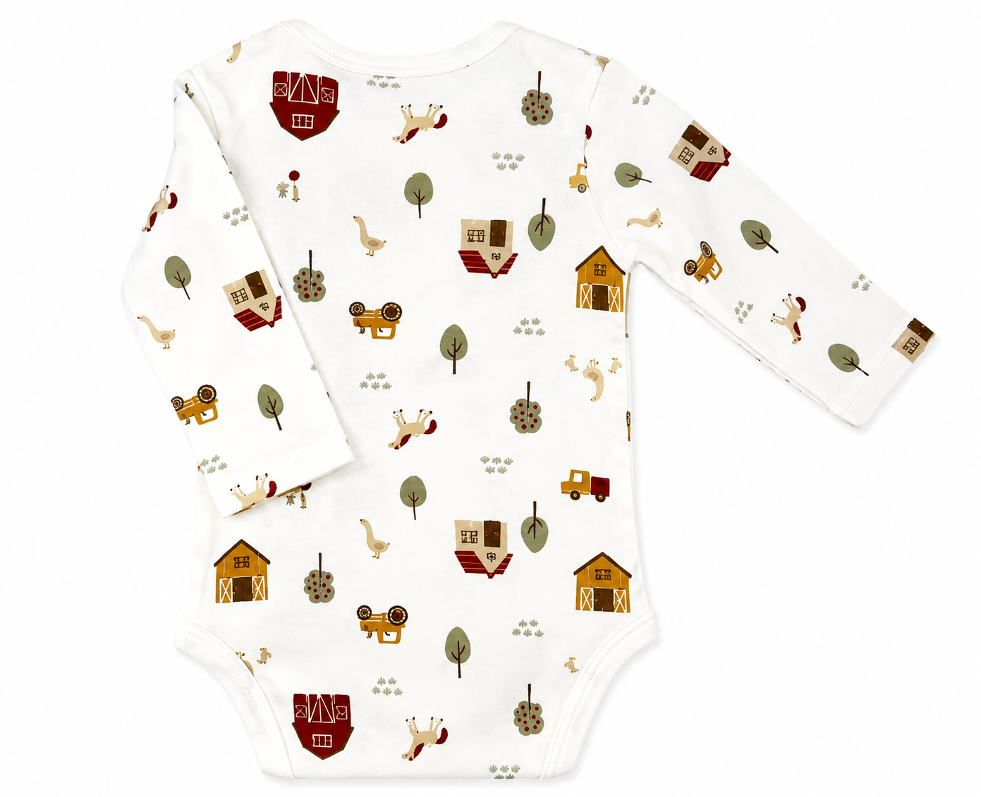 Rabbit + Bear Farm Onesie
