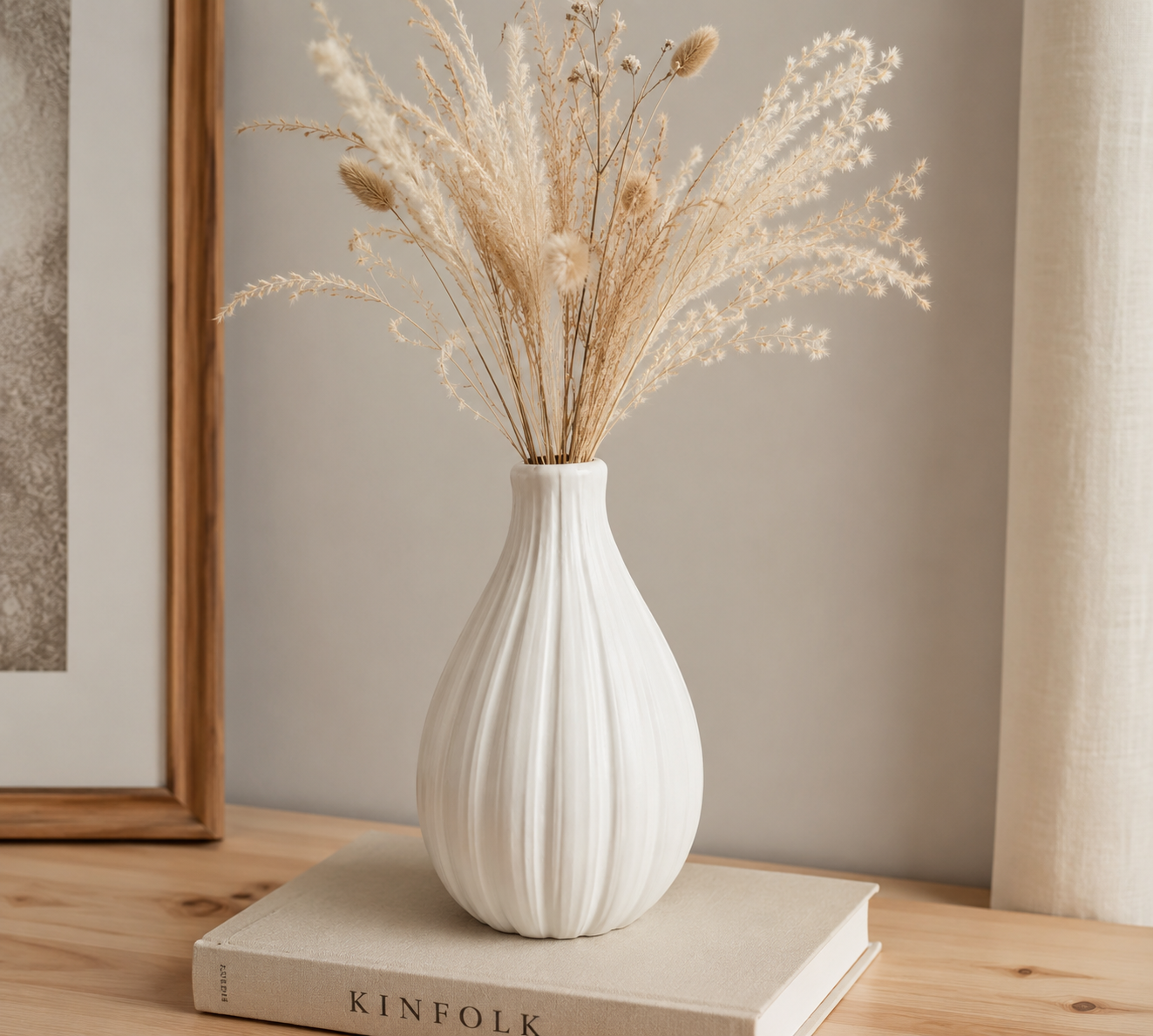 White Ceramic Vase