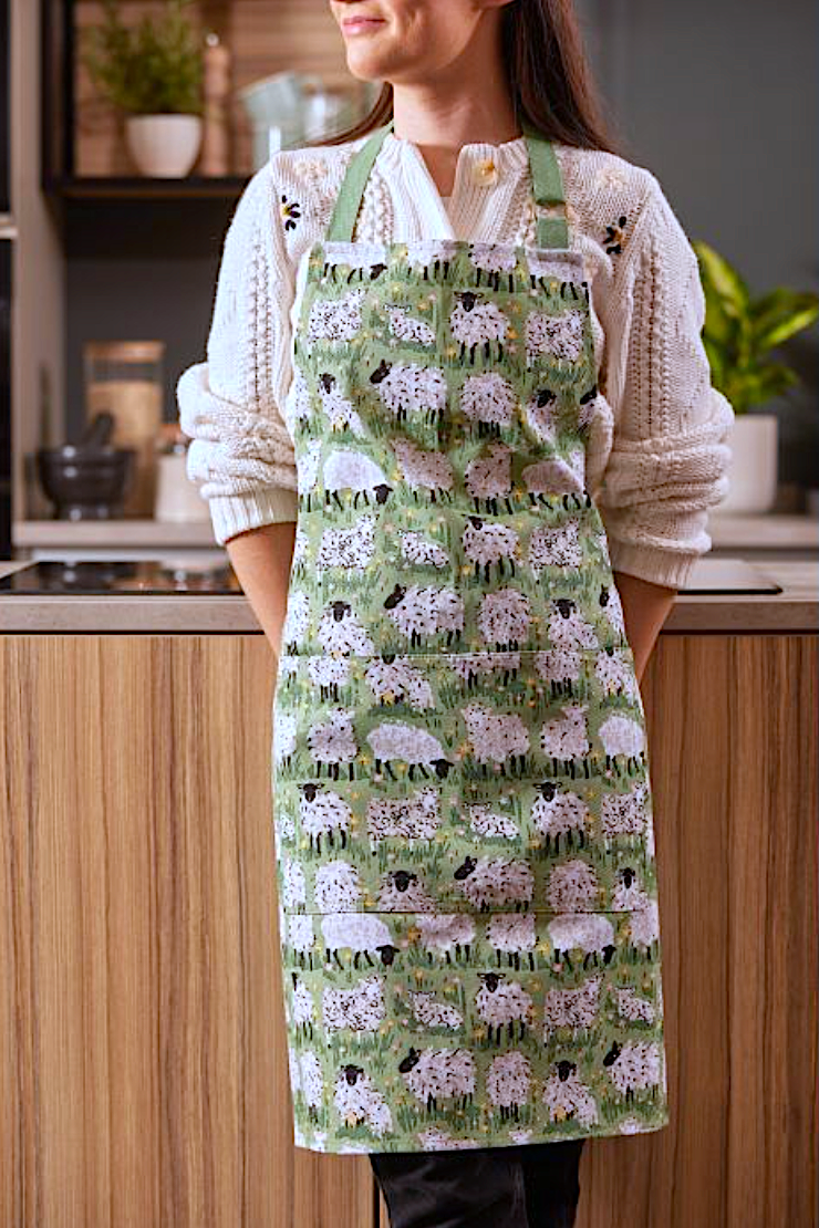 Woolly Sheep Double Apron