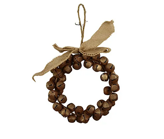 Rusty Bell Wreath
