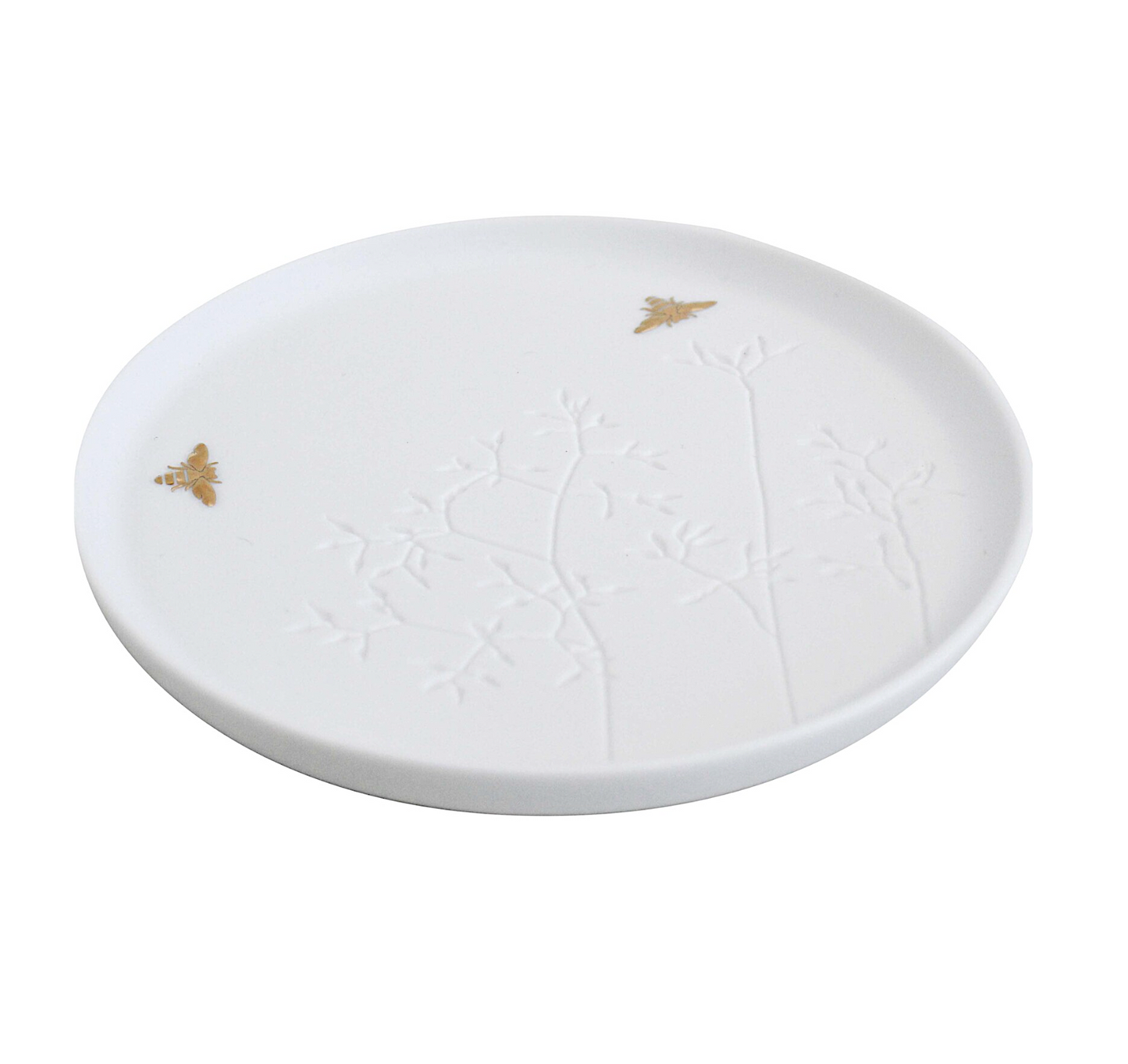 Porcelain Bee Plate