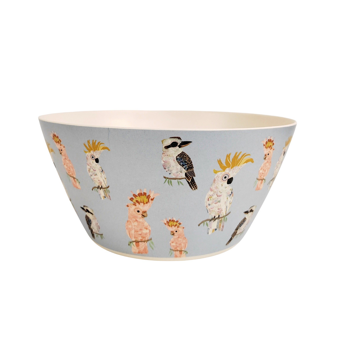 Australian Birds Bamboo Salad Bowl