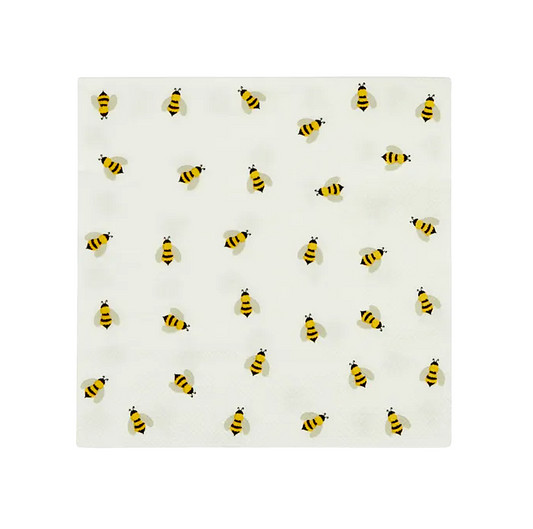 Buzzy Bee Paper Napkins 20pk