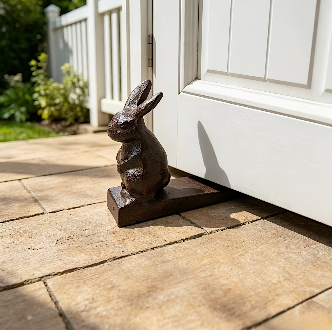 Bunny Cast Iron Door Stop