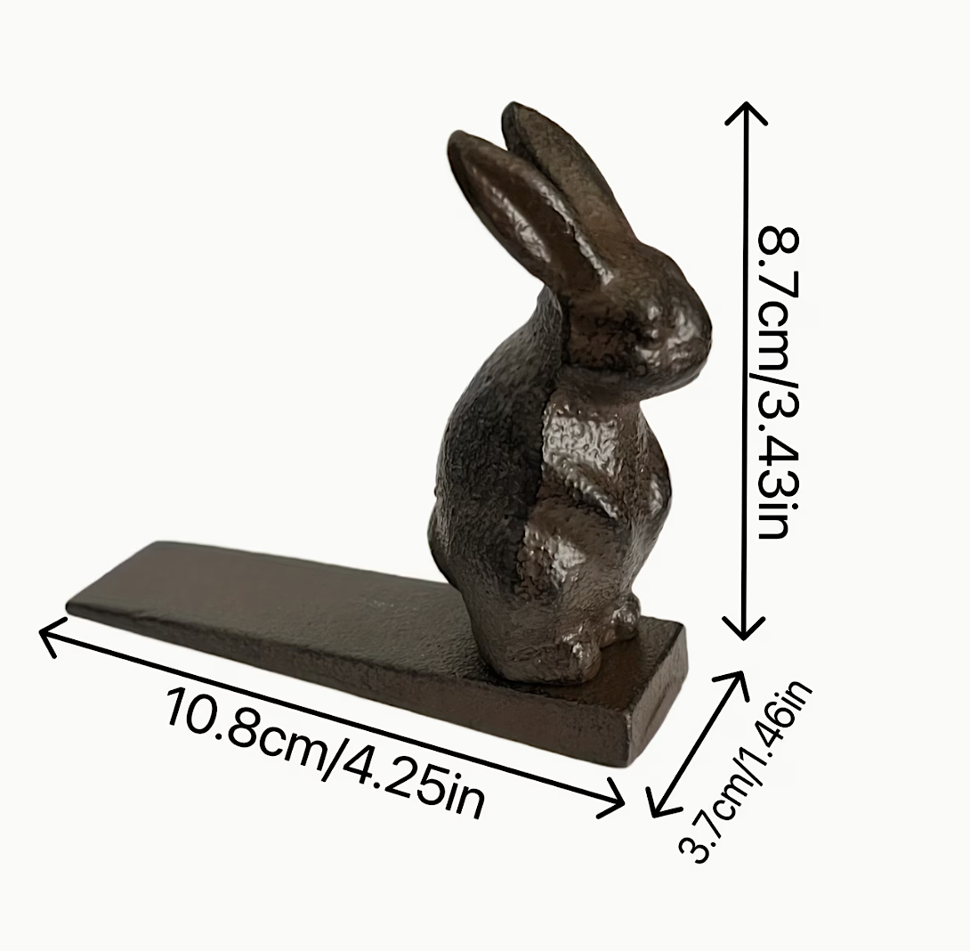 Bunny Cast Iron Door Stop