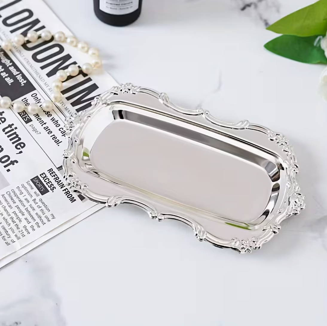 Decorative Polished Tray