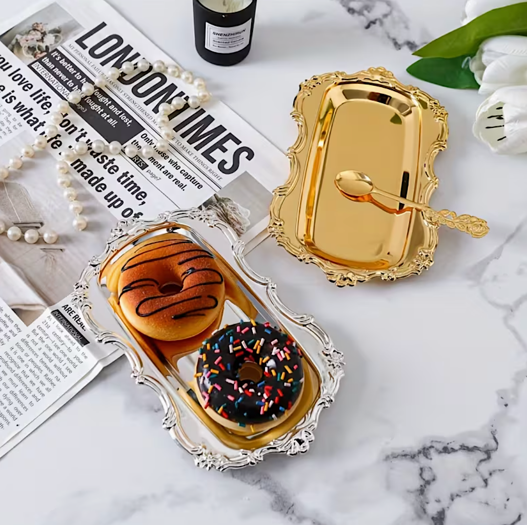 Decorative Polished Tray