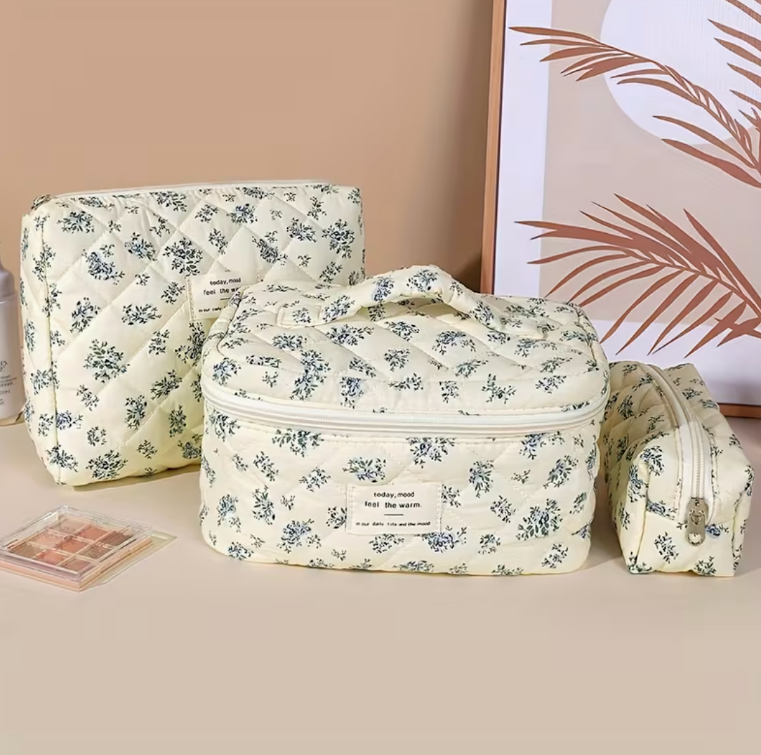 Wildflower Toiletry Bags