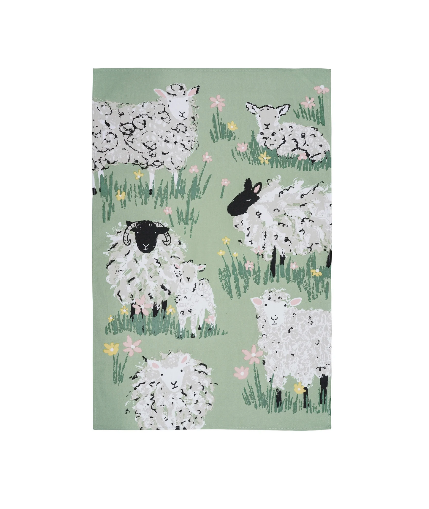Woolly Sheep Tea Towel