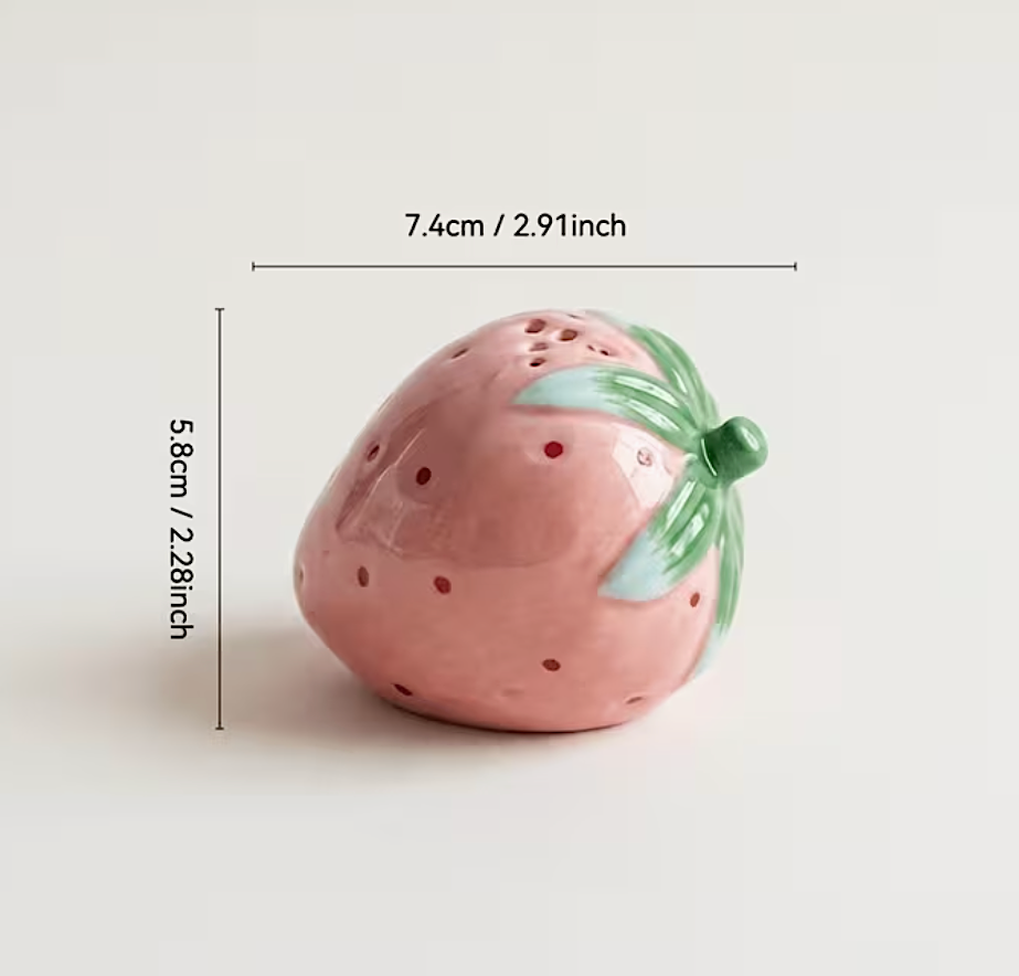 Strawberry Salt And Pepper Shaker Set
