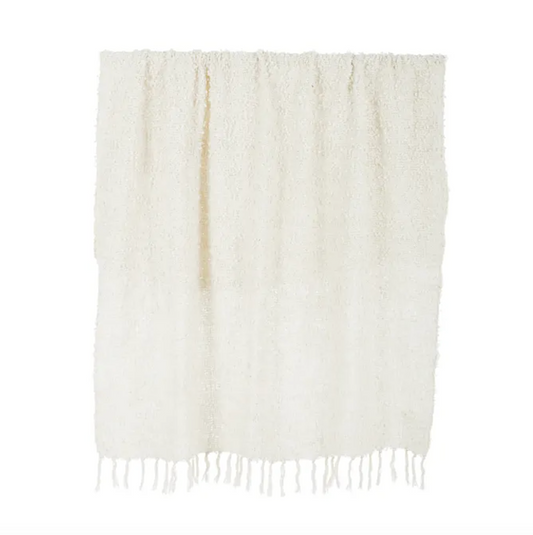 Burbuja White Throw