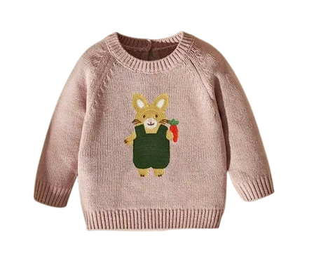 Bunny Pink Baby Knit