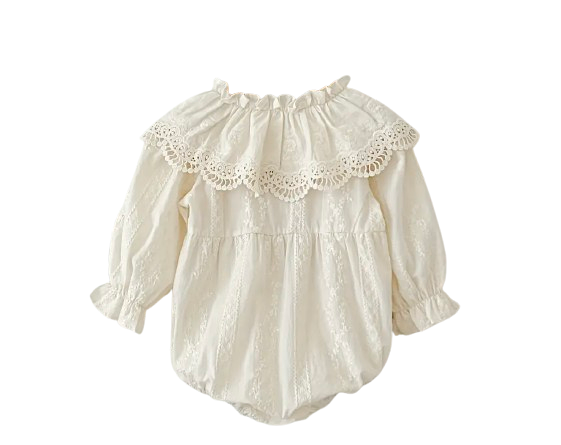Cream Peter Pan Romper