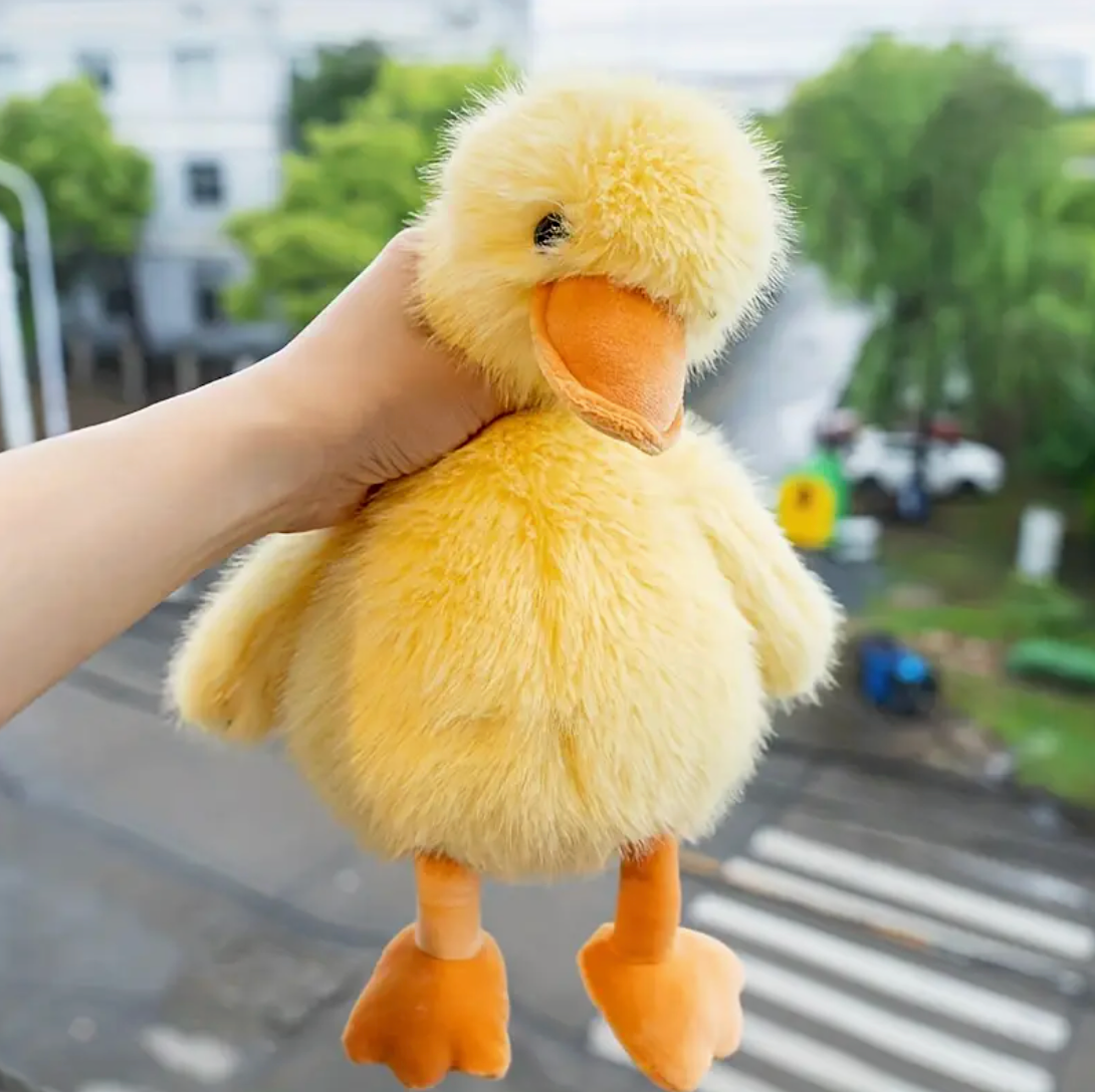 Yellow Fluffy Ducky