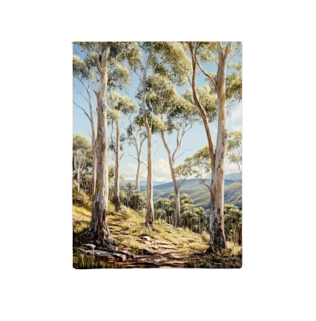 Gum Trees Canvas Print