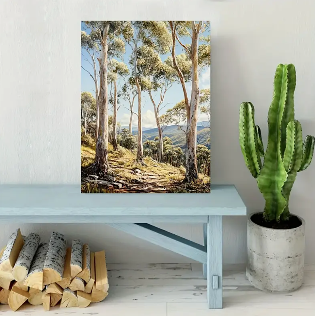 Gum Trees Canvas Print