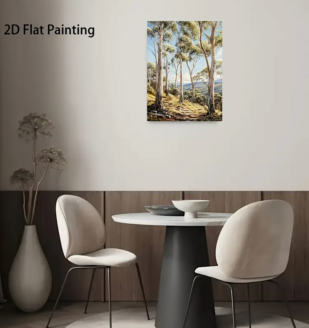 Gum Trees Canvas Print