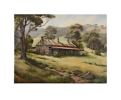 Country Cottage Canvas Print