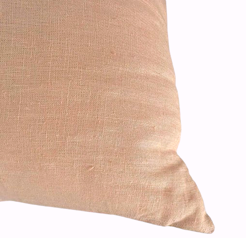 Pink Linen Cushion