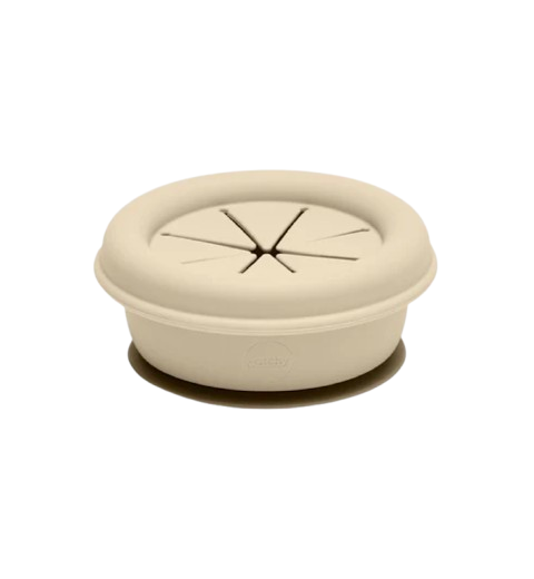 Nude Silicone Collapsible Snack Cup
