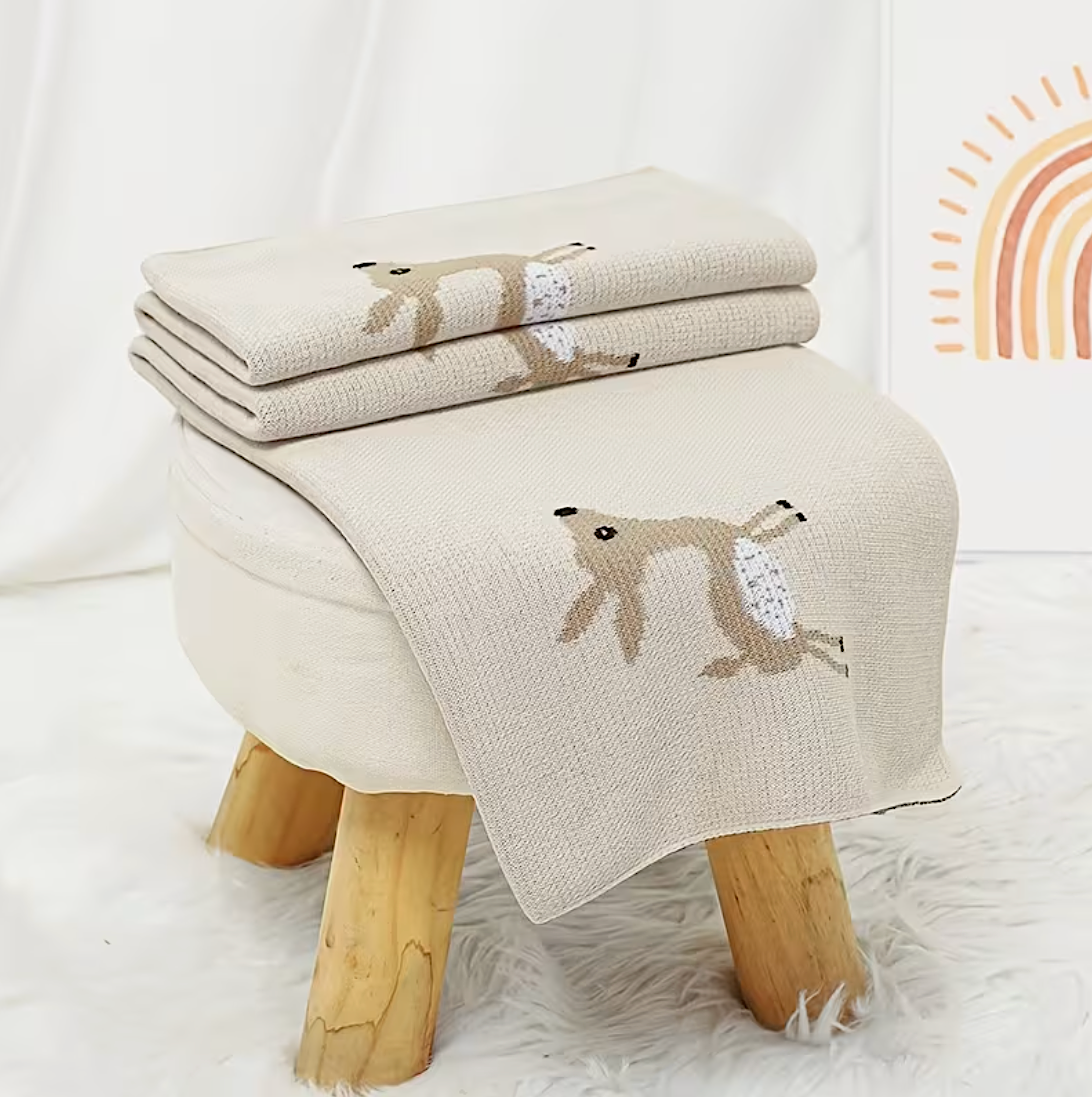 Deer Baby Blanket