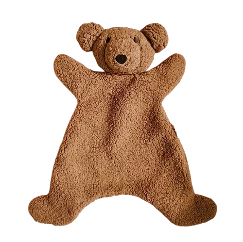 Plush Bear Baby Comforter