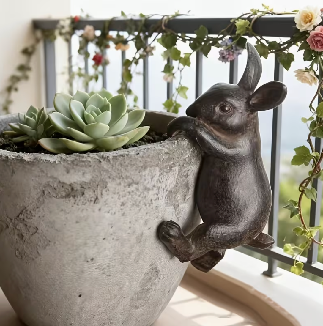 Bunny Flower Pot Hanger