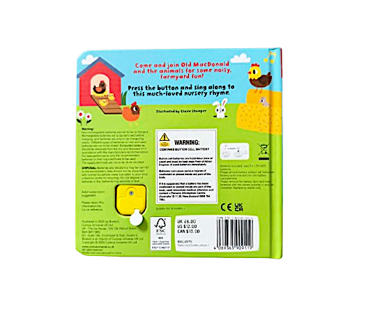 Old MacDonald Sing Along Book