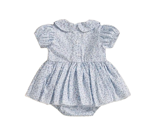 Baby Bow Smocked Romper