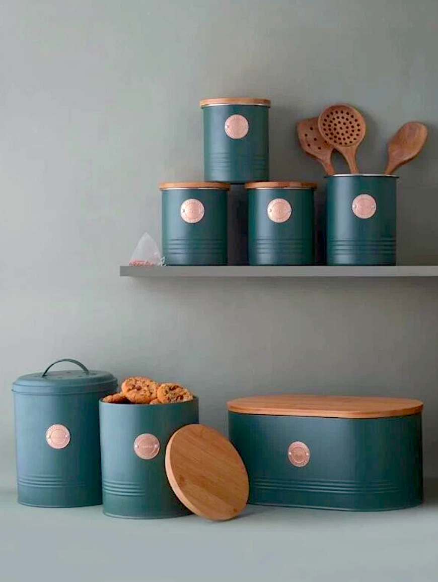 Olive Typhoon Living Cookie Canister