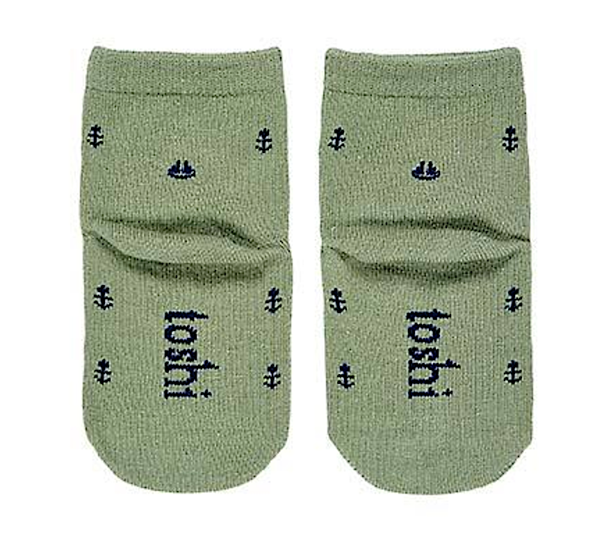 Nautical Toshi Organic Baby Socks