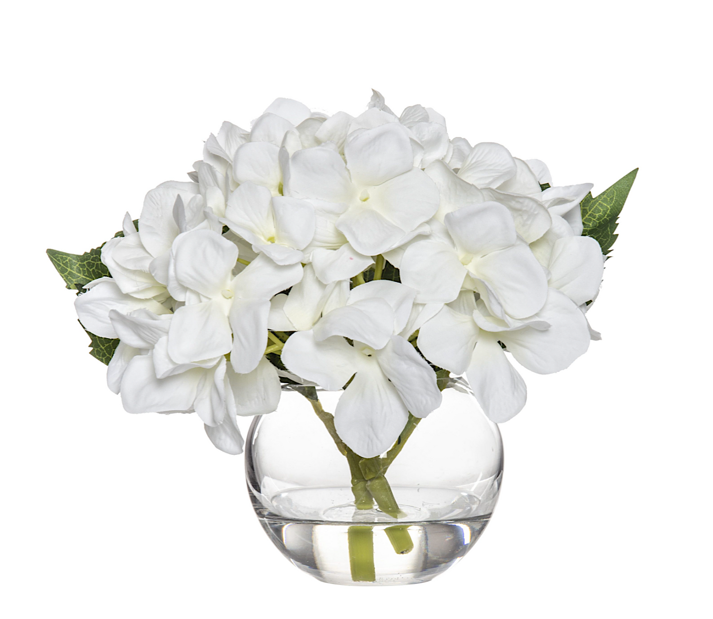 Faux Hydrangea Vase
